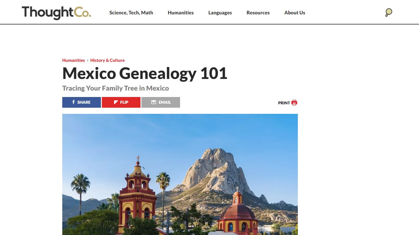 How to Trace Your Family Tree in Mexico - ThoughtCo